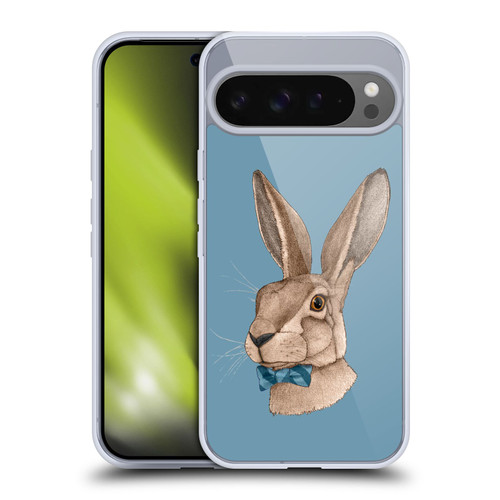 Barruf Animals Hare Soft Gel Case for Google Pixel 9 Pro XL