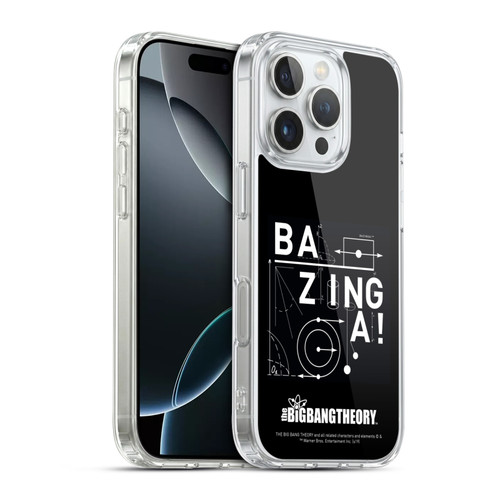 The Big Bang Theory Bazinga Physics Soft Gel Case for Apple iPhone 16 Pro & MagSafe