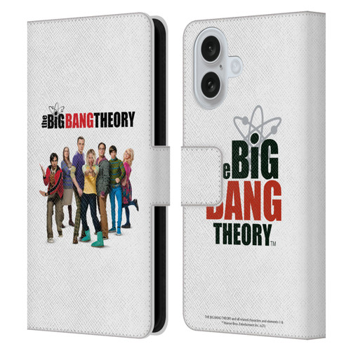 The Big Bang Theory Key Art Season 10 Leather Book Wallet Case Cover For Apple iPhone 16