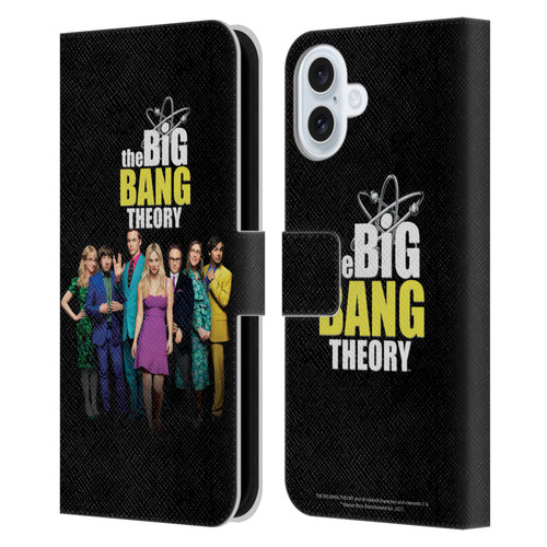 The Big Bang Theory Key Art Season 11 B Leather Book Wallet Case Cover For Apple iPhone 16 Plus