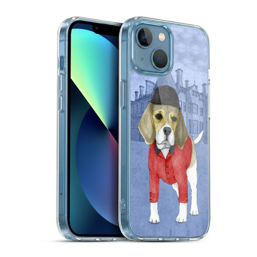 Barruf Dogs Beagle Soft Gel Case for Apple iPhone 13 Mini & MagSafe