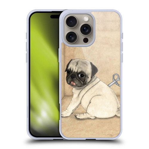 Barruf Dogs Pug Toy Soft Gel Case for Apple iPhone 16 Pro Max