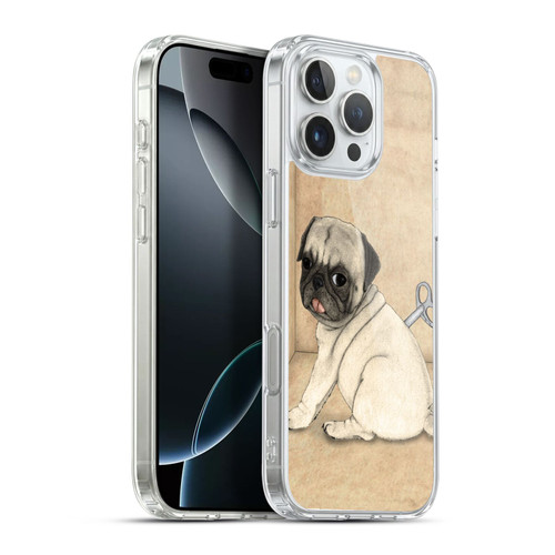 Barruf Dogs Pug Toy Soft Gel Case for Apple iPhone 16 Pro Max & MagSafe