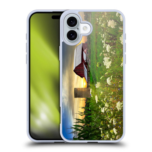 Celebrate Life Gallery Florals Sunset Lace Pastures Soft Gel Case for Apple iPhone 16 Plus