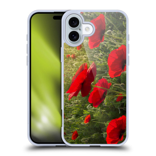 Celebrate Life Gallery Florals Waiting For The Morning Soft Gel Case for Apple iPhone 16 Plus