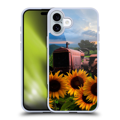 Celebrate Life Gallery Florals Tractor Heaven Soft Gel Case for Apple iPhone 16 Plus
