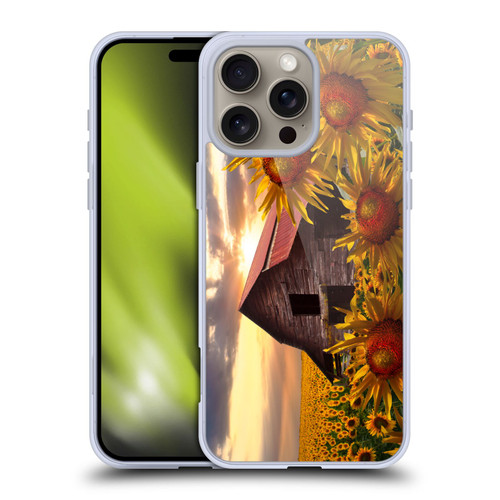 Celebrate Life Gallery Florals Sunflower Dance Soft Gel Case for Apple iPhone 16 Pro Max