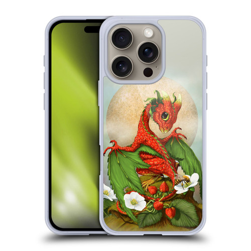 Stanley Morrison Dragons 3 Strawberry Garden Soft Gel Case for Apple iPhone 16 Pro
