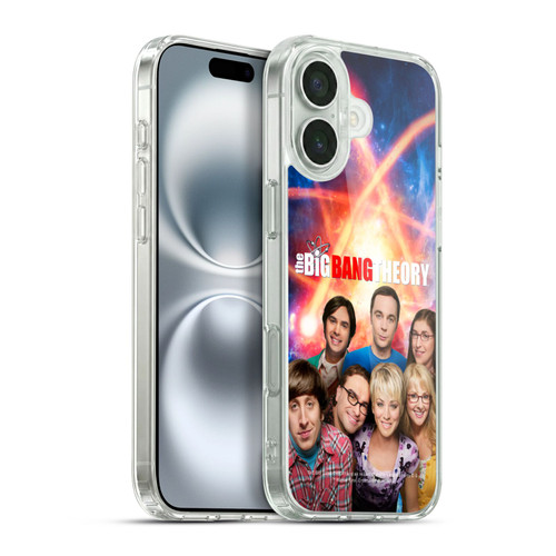 The Big Bang Theory Key Art Season 8 Soft Gel Case for Apple iPhone 16 Plus & MagSafe