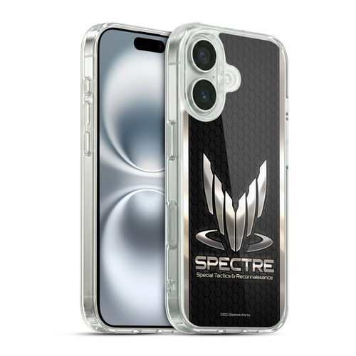 EA Bioware Mass Effect 3 Badges And Logos Spectre Soft Gel Case for Apple iPhone 16