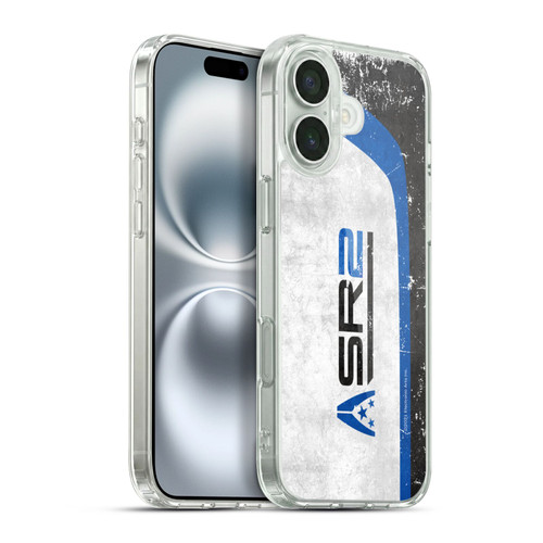 EA Bioware Mass Effect 3 Badges And Logos SR2 Normandy Soft Gel Case for Apple iPhone 16 Plus