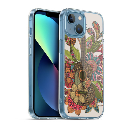 Valentina Bloom Ever Guitar Soft Gel Case for Apple iPhone 13 Mini & MagSafe