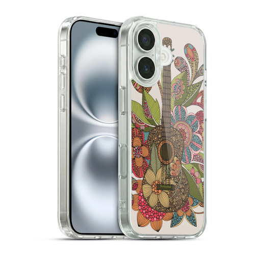 Valentina Bloom Ever Guitar Soft Gel Case for Apple iPhone 16 & MagSafe