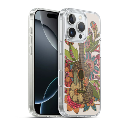 Valentina Bloom Ever Guitar Soft Gel Case for Apple iPhone 16 Pro & MagSafe