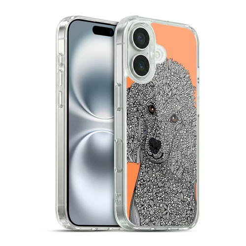 Valentina Dogs Poodle Soft Gel Case for Apple iPhone 16 & MagSafe