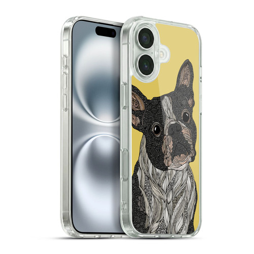 Valentina Dogs French Bulldog Soft Gel Case for Apple iPhone 16 Plus & MagSafe