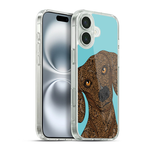 Valentina Dogs Dachshund Soft Gel Case for Apple iPhone 16 Plus & MagSafe