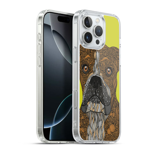 Valentina Dogs Boxer Soft Gel Case for Apple iPhone 16 Pro Max & MagSafe
