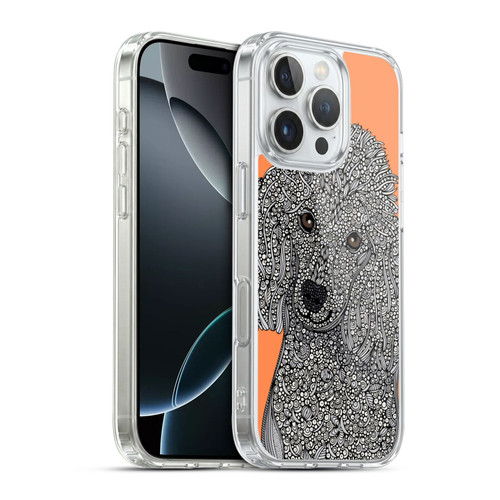 Valentina Dogs Poodle Soft Gel Case for Apple iPhone 16 Pro & MagSafe