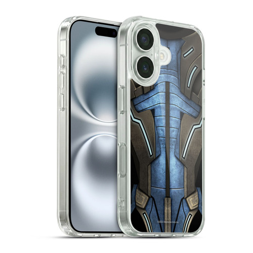 EA Bioware Mass Effect Armor Collection Garrus Vakarian Soft Gel Case for Apple iPhone 16 & MagSafe