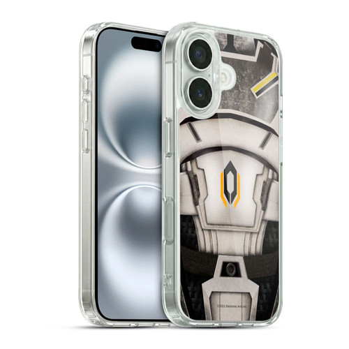 EA Bioware Mass Effect Armor Collection Cerberus Soft Gel Case for Apple iPhone 16 & MagSafe