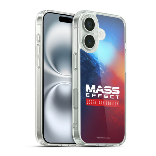 EA Bioware Mass Effect Legendary Graphics Logo Key Art Soft Gel Case for Apple iPhone 16