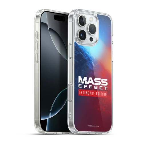 EA Bioware Mass Effect Legendary Graphics Logo Key Art Soft Gel Case for Apple iPhone 16 Pro Max
