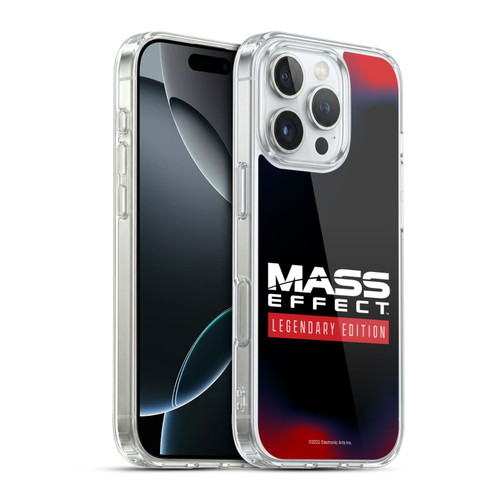 EA Bioware Mass Effect Legendary Graphics Logo Soft Gel Case for Apple iPhone 16 Pro