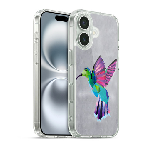 Artpoptart Animals Hummingbird Soft Gel Case for Apple iPhone 16 & MagSafe