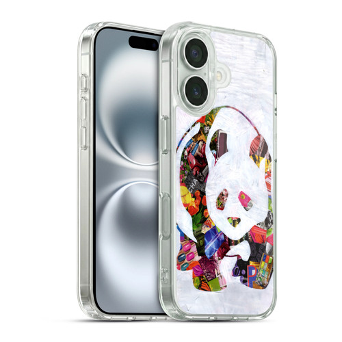 Artpoptart Animals Panda Soft Gel Case for Apple iPhone 16 & MagSafe