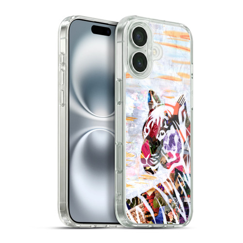 Artpoptart Animals Tiger Soft Gel Case for Apple iPhone 16 Plus & MagSafe