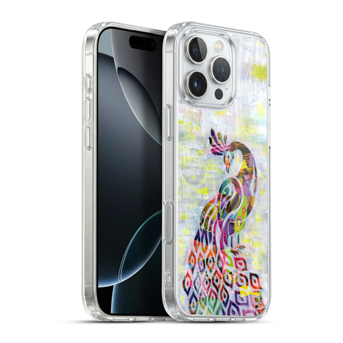 Artpoptart Animals Peacock Soft Gel Case for Apple iPhone 16 Pro Max & MagSafe