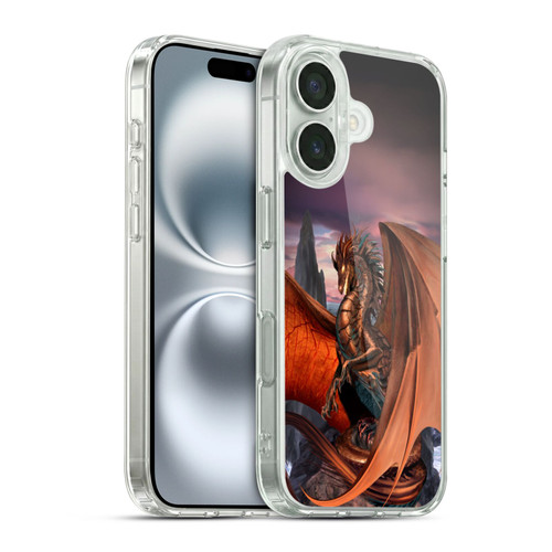 Ruth Thompson Dragons Coppervein Soft Gel Case for Apple iPhone 16 & MagSafe