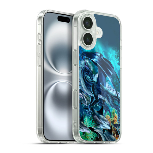 Ruth Thompson Dragons Sea Frolic Soft Gel Case for Apple iPhone 16 Plus & MagSafe