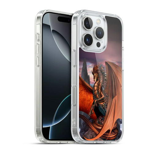Ruth Thompson Dragons Coppervein Soft Gel Case for Apple iPhone 16 Pro & MagSafe