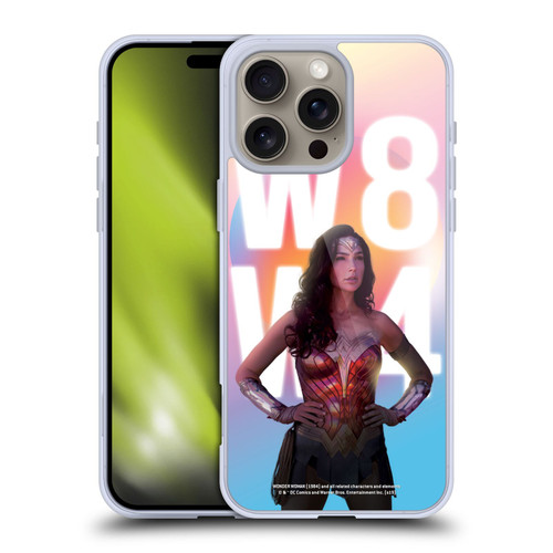 Wonder Woman 1984 80's Graphics Costume Soft Gel Case for Apple iPhone 16 Pro Max