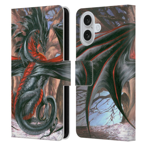 Ruth Thompson Dragons Malice Leather Book Wallet Case Cover For Apple iPhone 16