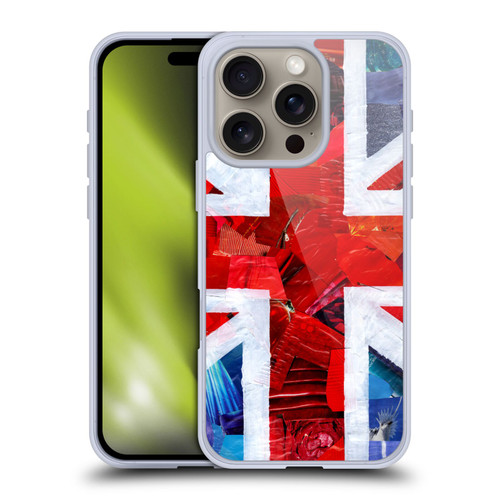 Artpoptart Flags Union Jack Soft Gel Case for Apple iPhone 16 Pro & MagSafe