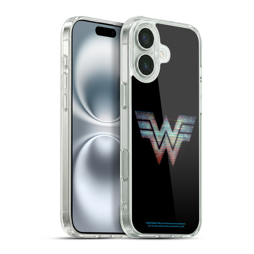 Wonder Woman 1984 Logo Art Main Soft Gel Case for Apple iPhone 16 Plus & MagSafe
