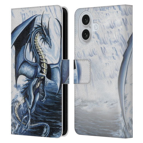 Ruth Thompson Dragons 2 Spirit of the Ice Leather Book Wallet Case Cover For Apple iPhone 16