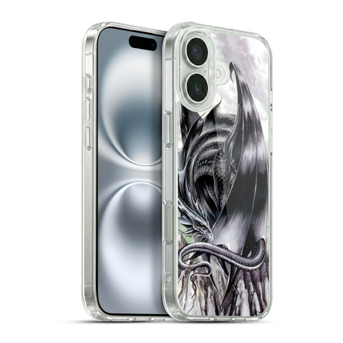 Ruth Thompson Dragons 2 Morning Stretch Soft Gel Case for Apple iPhone 16 Plus & MagSafe