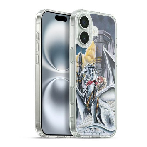 Ruth Thompson Dragons 2 Warring Tribes Soft Gel Case for Apple iPhone 16 Plus & MagSafe