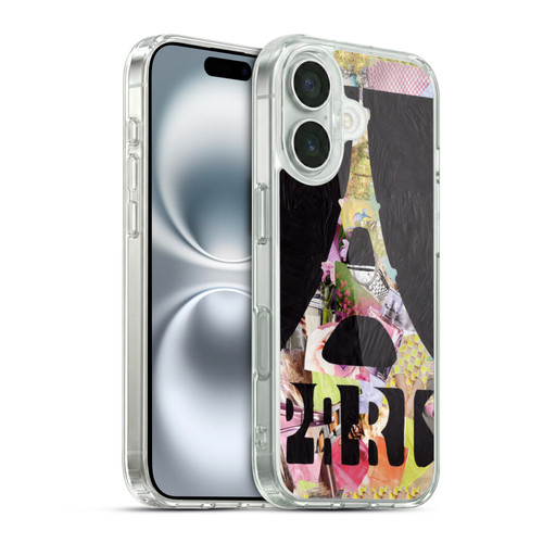 Artpoptart Travel Paris Soft Gel Case for Apple iPhone 16 & MagSafe