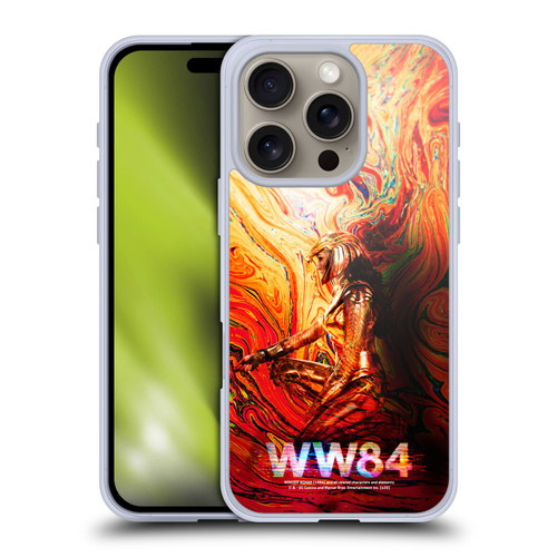 Wonder Woman 1984 Poster 2 Golden Eagle Armor 2 Soft Gel Case for Apple iPhone 16 Pro