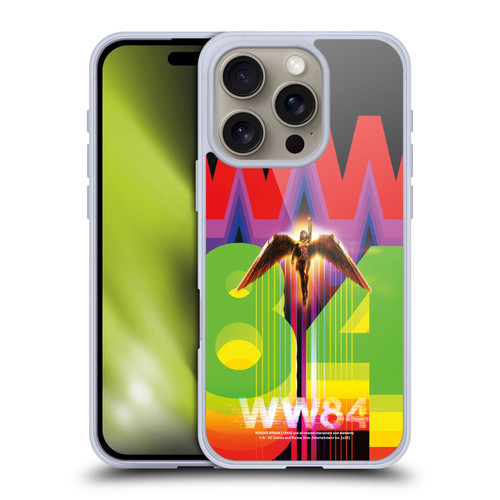 Wonder Woman 1984 Poster 2 Golden Eagle Armor Soft Gel Case for Apple iPhone 16 Pro