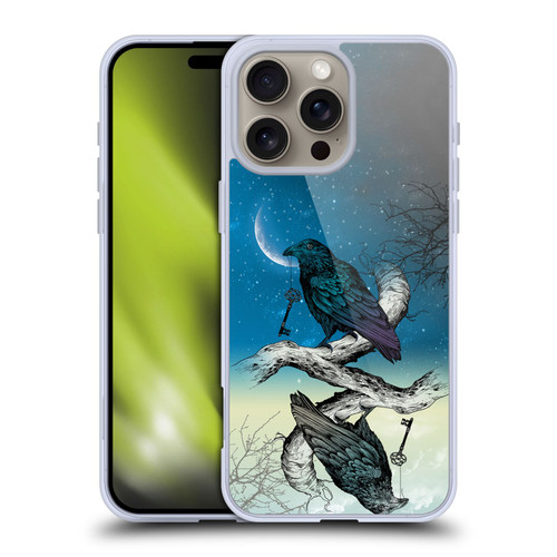 Rachel Caldwell Animals 3 Raven Soft Gel Case for Apple iPhone 16 Pro Max