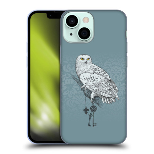 Rachel Caldwell Illustrations Key Holder Soft Gel Case for Apple iPhone 13 Mini