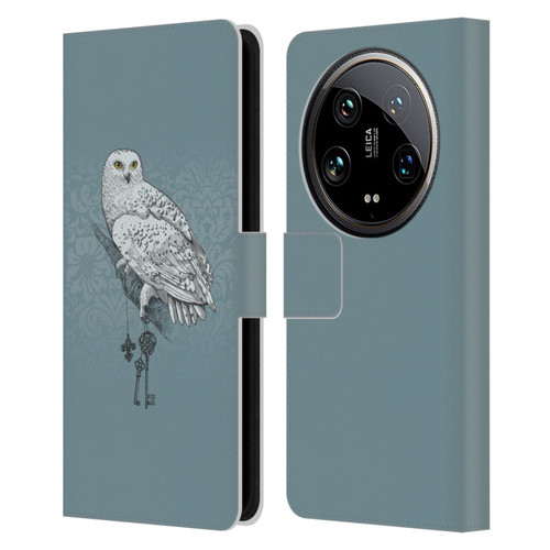 Rachel Caldwell Illustrations Key Holder Leather Book Wallet Case Cover For Xiaomi 14 Ultra