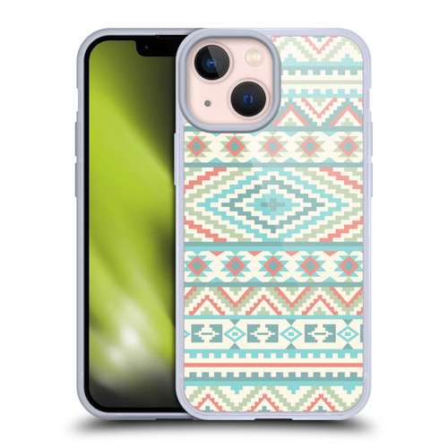 Rachel Caldwell Patterns Friendship Soft Gel Case for Apple iPhone 13 Mini