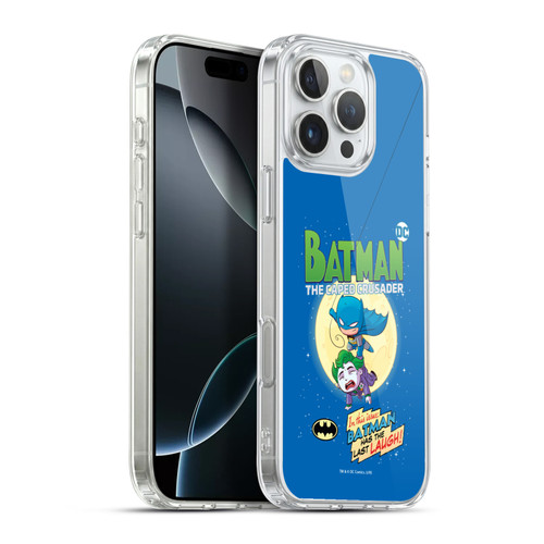 Super Friends DC Comics Toddlers Comic Covers Batman Soft Gel Case for Apple iPhone 16 Pro Max & MagSafe